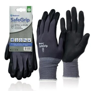 Medicom SafeGrip 丁腈塗層防滑手套 大碼 1152D