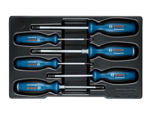 BOSCH 博世 專業螺絲批SL/PH/PZ/TX 6件套1600A02CV3