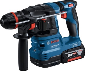 BOSCH 博世 GBH 18V-22 X (雙4.0ah電套裝) 無碳刷油壓鑽 (配備One-Chuck夾頭)