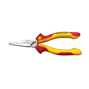 德國 WIHA  6- 1/2" 電工絕緣長平口鉗 26732