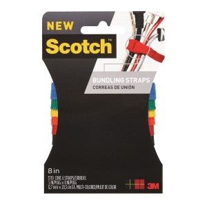 3M™ SCOTCH® 3730 彩色魔術索帶 1/2" X 8"