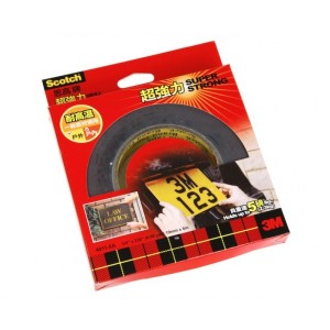 3M™ 思高® 4011-6A 超強力雙面膠貼 (¾" X 236")