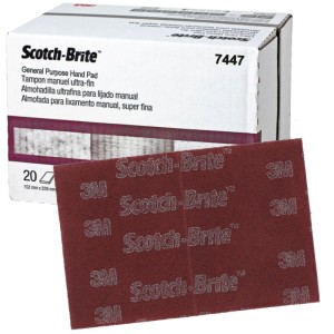 3M™ 7447 專業百潔布 不織布多用途型 (一箱60塊) Scotch-Brite™