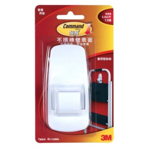 3M™ COMMAND™ 無痕™ 實用型掛鈎 - 特大型 17004