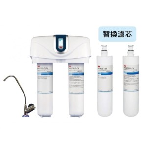 3M™ 家用智能濾水系統 (雙濾芯設計) 套裝 (連2支替換濾芯) DWS2500T