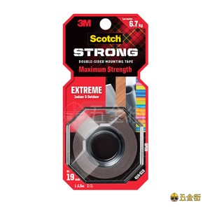 3M Scotch 414-S19 超強力雙面膠貼 (19mm x 1.5M) EXTREME