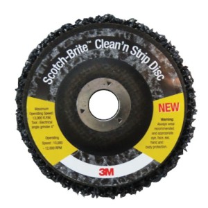 3M™ Scotch-Brite™ Clean'n Strip Disc (CNS) 黑金剛纖維打磨碟