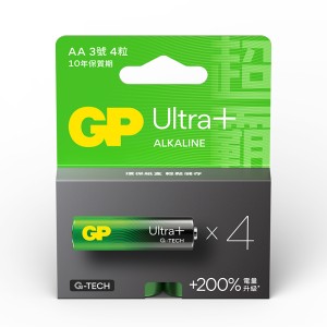 GP 超特強鹼電池AA 4粒裝 GPPCA15UP184 2A