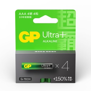 GP 超特強鹼電池AAA 4粒裝 GPPCA24UP163 3A