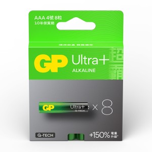 GP 超特強鹼電池AAA 8粒裝 GPPCA24UP165 3A