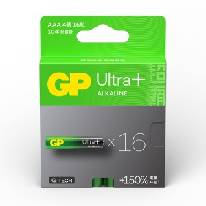 GP 超特強鹼性電池AAA16粒裝 GPPCA24UP166 3A