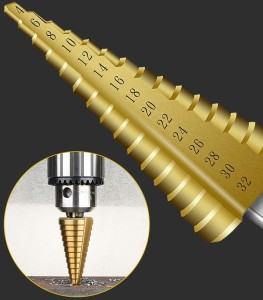 萬能階梯錐形鑽頭開孔器