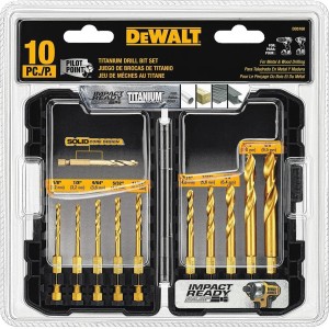 【非實價】DEWALT 得偉鈦空貴族 10支套裝 DD5160【歡迎查詢】
