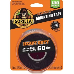 美國大猩猩膠Gorilla 強力重型雙面黑色膠帶GG10244