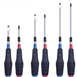 日本 ANEX 防滑膠柄加硬螺絲批 3900系列(1枝)