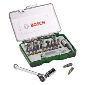 Bosch 博世 27件令梗批咀扳手套裝 27pcs Ratchet Screwdriving Set