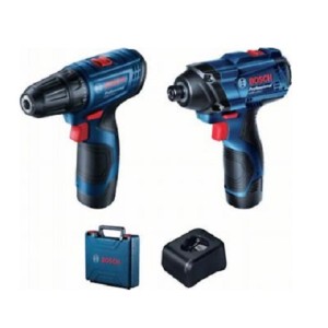 [送多粒電] Bosch 博世 GSR 120-Li 電鑽 + GDR 120-Li 衝擊起子 套裝 (電池 x 3pcs)