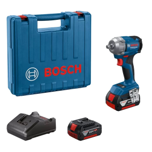 [送套筒]BOSCH 博世 GDS 18V-350 無刷衝擊扳手 (雙4.0Ah電套裝) GDS 18V-350 Professional 
