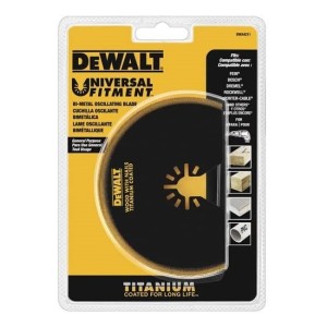 【非實價】DEWALT 得偉 鈦金直半圓刀片 (鈦釘 木材) DWA4211【歡迎查詢】