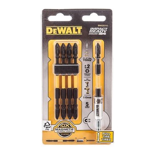 【非實價】DEWALT 得偉 110mm高扭力雙頭批咀 (5支) DWA2SD110【歡迎查詢】