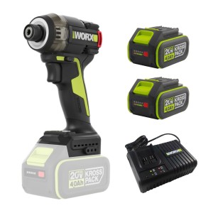 Worx 威克士 - 20V 液壓降噪起子機 WU298D.1 (雙4A電 6A充電器套裝) [香港行貨] 