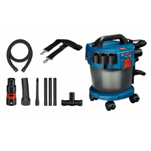 [升級] BOSCH 博世 - 充電式鋰電乾濕兩用吸塵機套裝 GAS 18V-10L (配備鋰電池及充電座) [升級 4 輪移動]