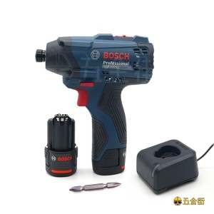 [電池升級2.0Ah] Bosch 博世 GDR 120-Li 12V 充電式衝擊起子機 / 衝擊螺絲批 套裝 2.0Ah x 2 