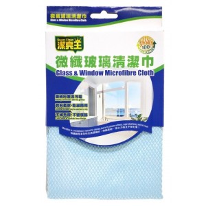 潔亮王 微纖玻璃清潔巾