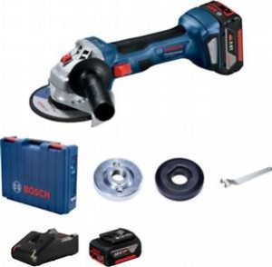 BOSCH 博世 BOSCH GWS 180-Li PROFESSIONAL 充電式角磨機(雙電套裝)