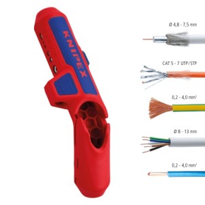 KNIPEX 169501SB 通用剝線工具 多用途剝線器 ErgoStrip