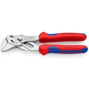 德國 KNIPEX 6" 7" 10" 厚膠柄 彈弓快速調校 多用途鉗 (8605系列)
