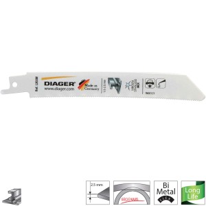 德國製 Diager得家 老虎鋸片 L203ML1505 鋼片 鋼喉 不銹鋼 非鐵金屬 適用