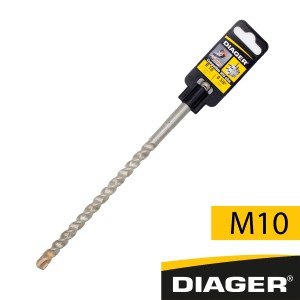 法國DIAGER可過鋼筋鑽嘴 M10(有不同長度)