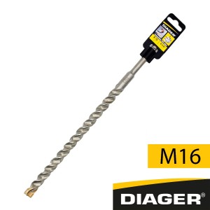 法國DIAGER可過鋼筋鑽嘴 M16(有不同長度)