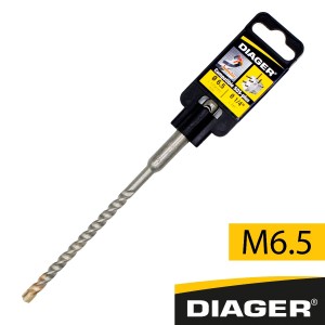 法國DIAGER可過鋼筋鑽嘴 M6.5(有不同長度)