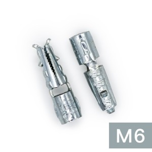 【100粒】鐵製 鱷魚咀 平頭頂爆 M6（不同長度）