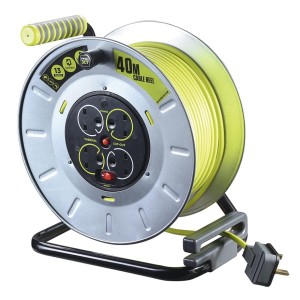 【40米】Masterplug - 4 X 13A 40米拖轆 Heavy Duty OTLU40134SL-PX