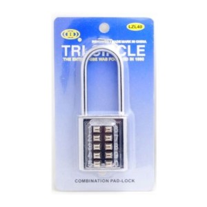 三環牌 扲字密碼鎖 (吸塑裝) LZL-40 