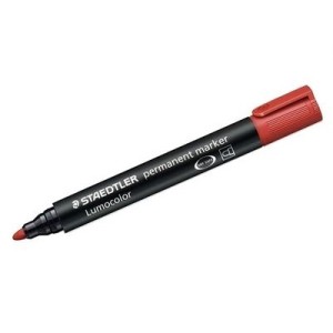 STAEDTLER 施德樓 352 紅色箱頭筆(圓咀)