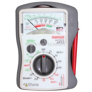 日本三和 SANWA 便攜式行針萬用電錶 AP-33 Analog Multimeter