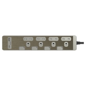 Schneider 施耐德 AvatarOn 4位 獨立開關安全插座 拖板 USB 30W PD3.0 Type A+C 3米線