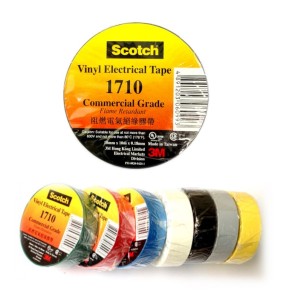 3M™ Scotch 電線膠布 #1710 - 有不同顏色