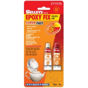 犀利牌 快乾混合AB膠(透明) Selleys Epoxy Fix Super Fast 15ml