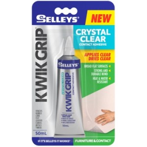 犀利牌 快補膠(透明配方)Selleys Kwik Grip Crystal Clear 50ml