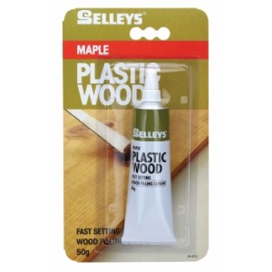 犀利牌 木料填充劑 Selleys Plastic Wood 50g