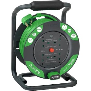 Schneider 施耐德-4位x13A-50米 電線拖轆 IMT33157 BS