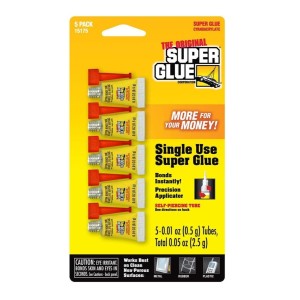 Super Glue 超能膠(5支迷你裝)