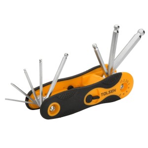 東森牌 - TOLSEN 20068# 8支裝摺疊型波頭匙 (香港行貨)