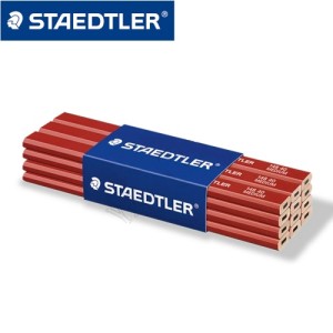 STAEDTLER 施德樓 橢圓形木工鉛筆（12支）