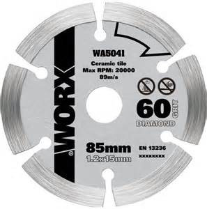 WORX 威克士 – 電鋸鋸片 金剛石鋸片 85mm WA5041